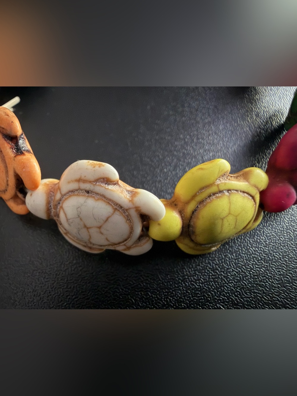 RAINBOW SEA TURTLE STRETCH BRACELET